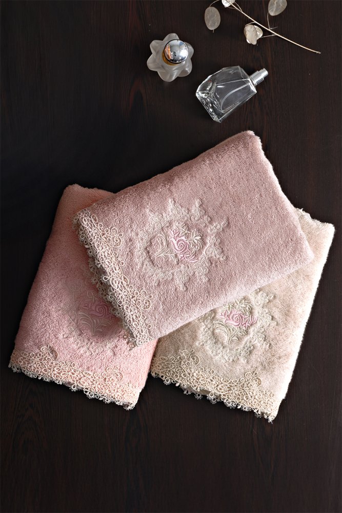 Soft Cotton Uterák DESTAN s čipkou 50x100cm