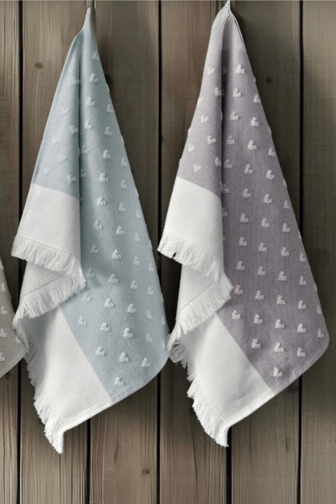 Soft Cotton Kuchynské utierky HEARTS