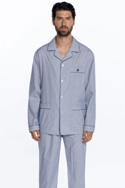 Levně Pánské pyžamo RAUL Modrá XL