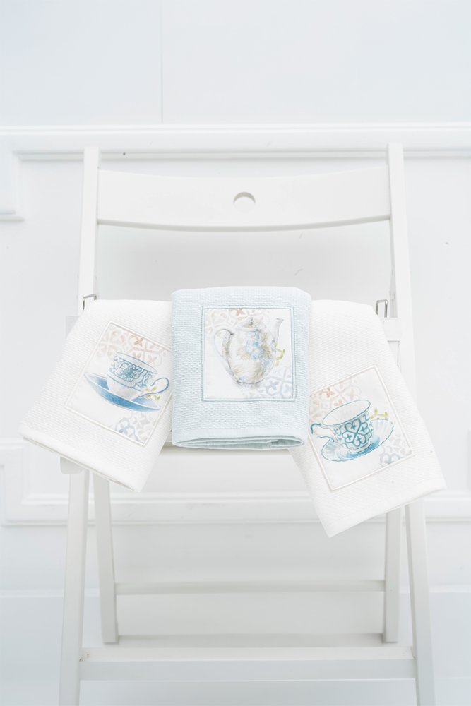 Kuchyňské utěrky VERONA I., 3 ks Mix