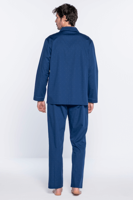 GUASCH Pánské pyžamo ELIAS Tmavě modrá L