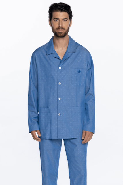 Pánské pyžamo PATRICIO L Modrá