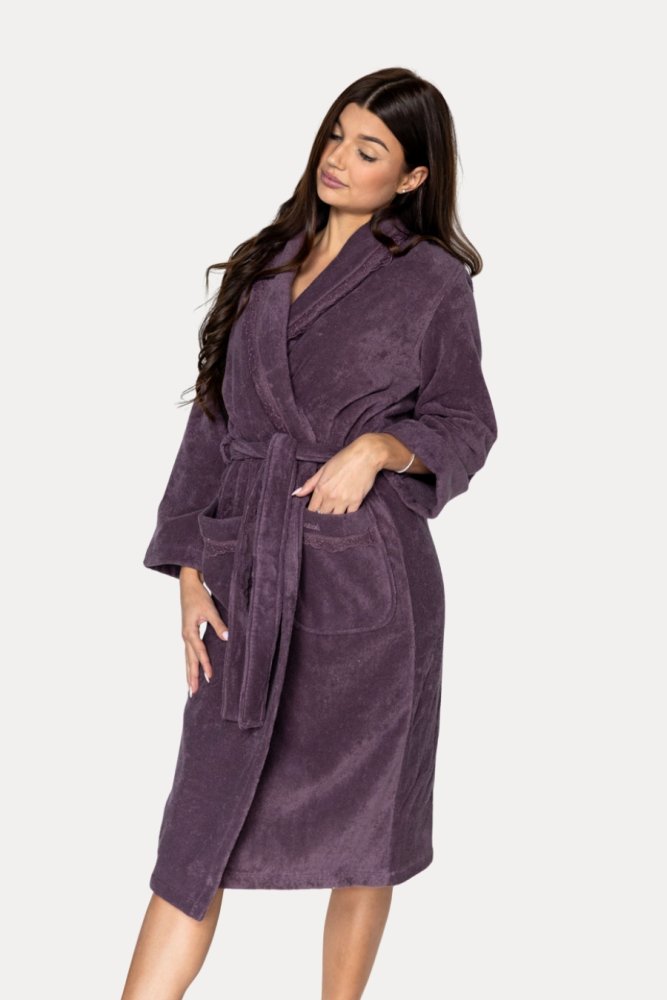 Soft Cotton Dámsky elegantný župan STELLA v darčekovom balení