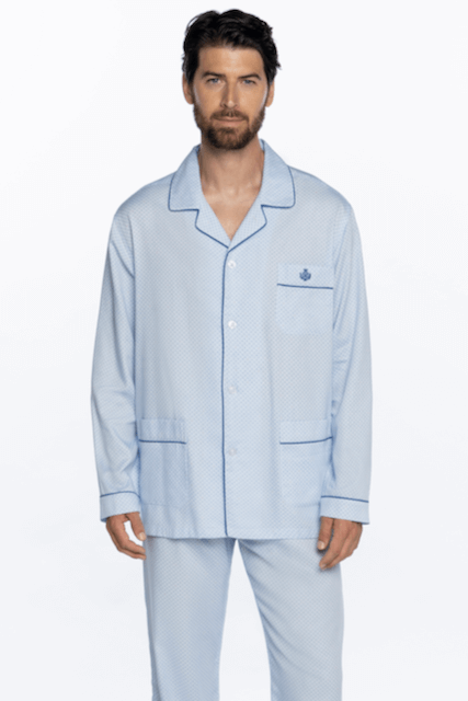 Pánské pyžamo VINCENTE L Modrá