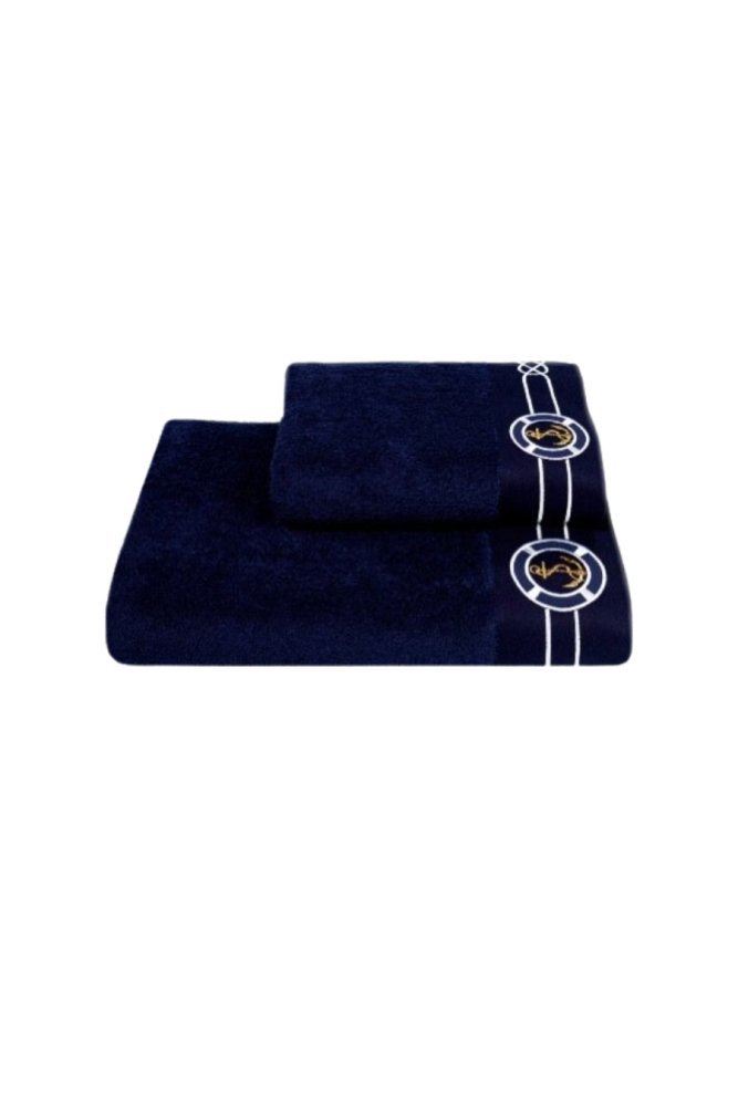 Prosop de corp MARINE MAN 85x150 cm Albastru închis / Navy