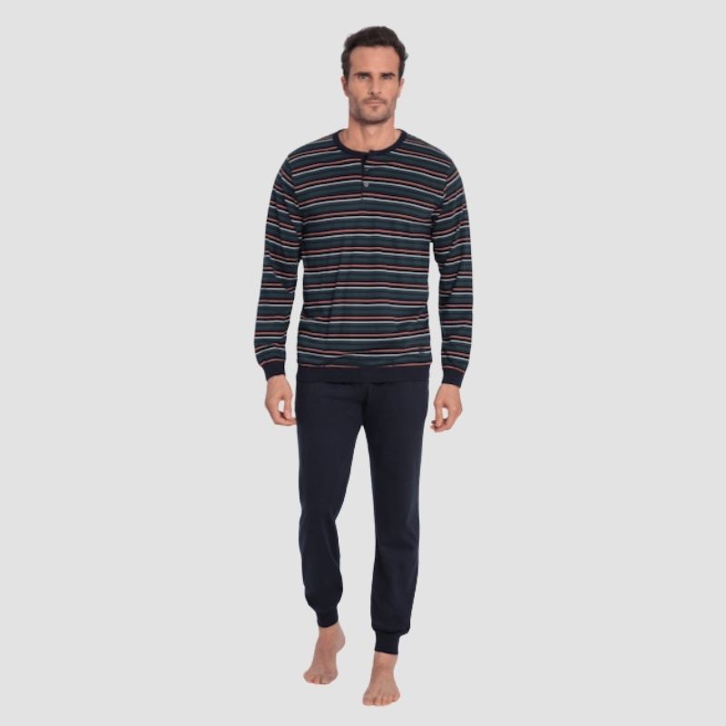 Pijamale pentru bărbați cu pantaloni lungi - Tip - Tot anul