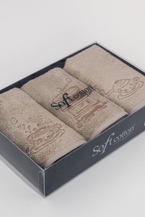 Ręczniki kuchenne COFFEE, 3 szt
