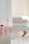 Damenbademantel FREYA + Handtuch + Badetuch + box - Größe: M, Farbe: Sahne / Ecru