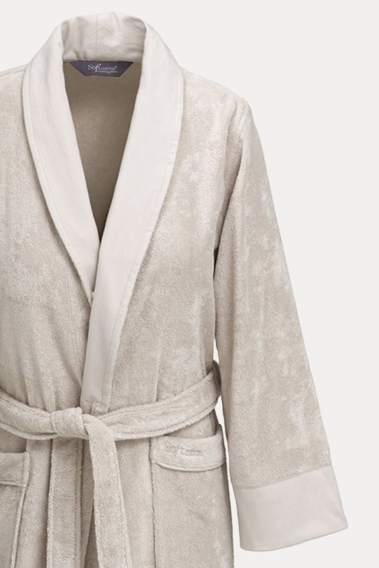 Męski szlafrok AXEL + ręczniki + pudełko