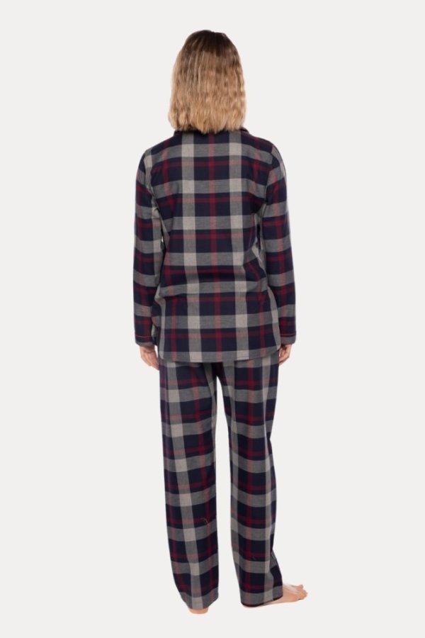 Flanelowa piżama damska ALICIA