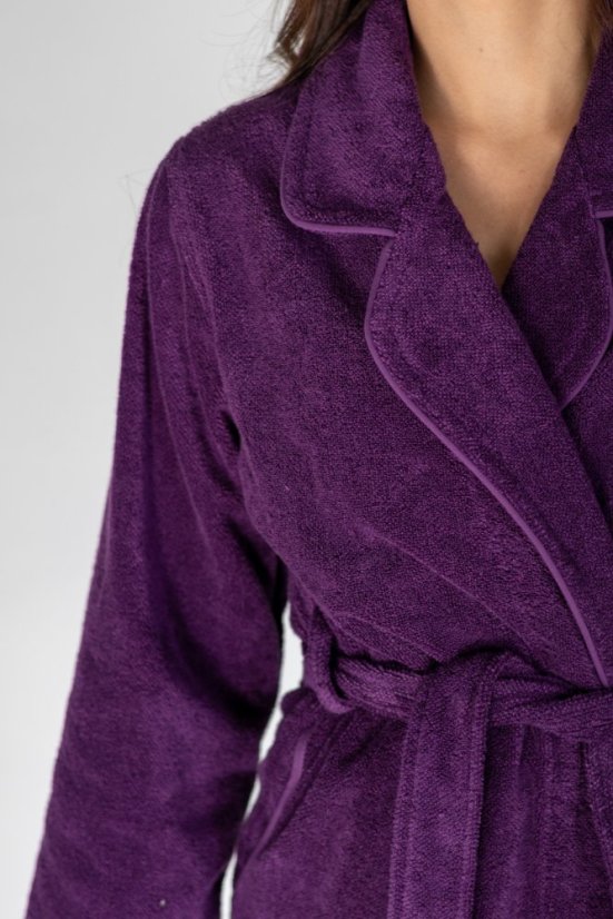 Kurzer Damenbademantel LILLY in einer Geschenkverpackung + Handtuch