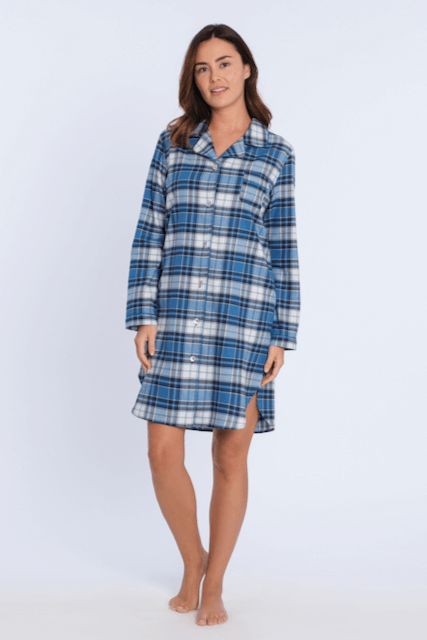 Ženska spalna srajca iz flanela DEBBIE