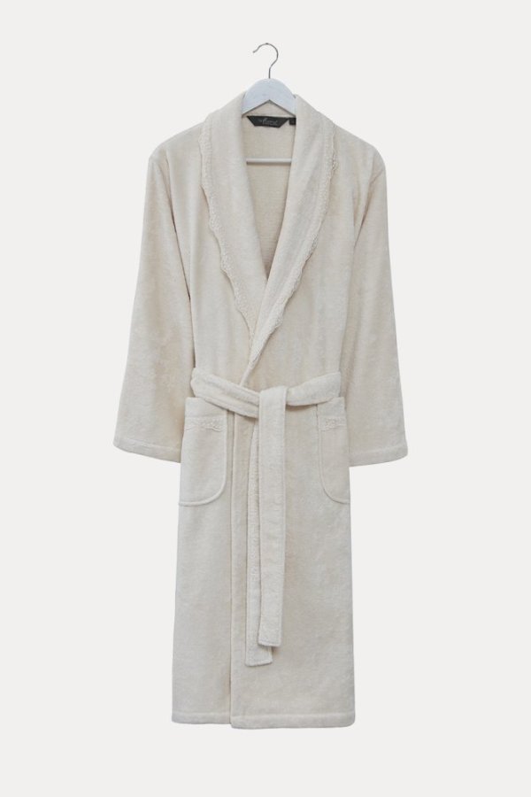 Damenbademantel STELLA + Handtuch + Badetuch + box