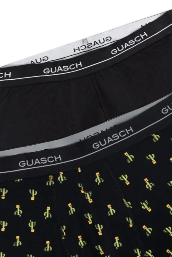 2 Pack, Boxeri pentru bărbați RUBENS, din bumbac elastic - Mărime: M, Ambalaj: În cutie cadou 2 buc