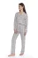 Damenpyjama aus Flanell ROBERTA