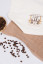 Geschirrtücher CAFE, 2 St. - Abmessung: Set (2 St., 40x60 cm), Farbe: Creme-Mustard