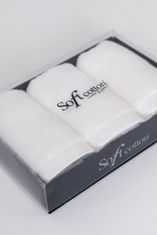 Zestaw podarunkowy małych ręczników MICRO COTTON, 3 szt