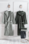 Unisex župan STRIPE + ručník + osuška + dárkový box - Velikost: L + ručník + osuška + box, Barva: Khaki
