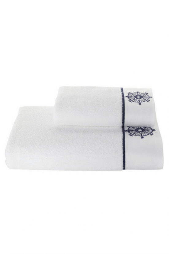 Geschenkset Hand- und Badetücher MARINE LADY, 2 St. - Farbe: Weiß / White