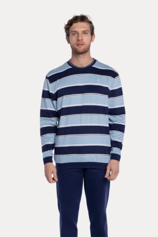 Piżama męska LISANDRO - Rozmiar: XL, Kolor: Niebieski