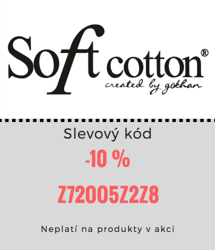 Čerpejte slevy na výrobky Soft Cotton, Luisa Moretti a Guasch!