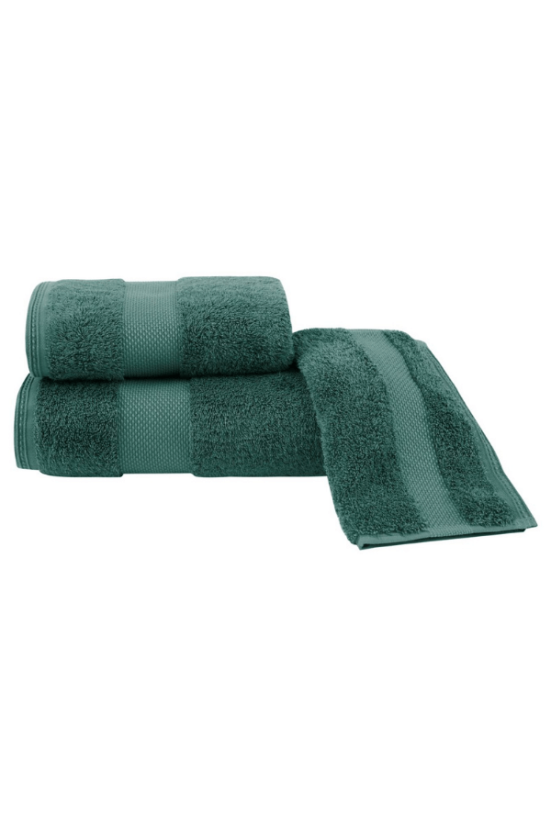 Luksusowy mały ręcznik DELUXE 30x50cm z Modalu - Kolor: Biały