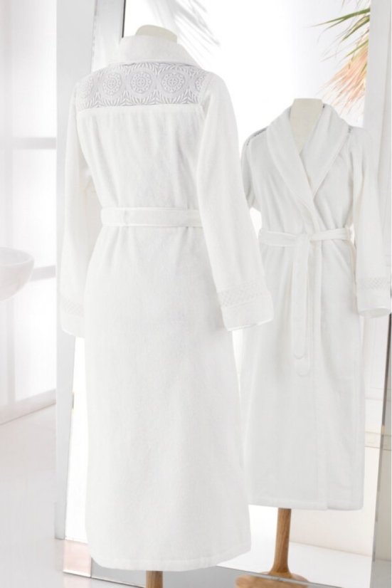 Dámsky župan QUEEN + uterák + osuška + darčekový box