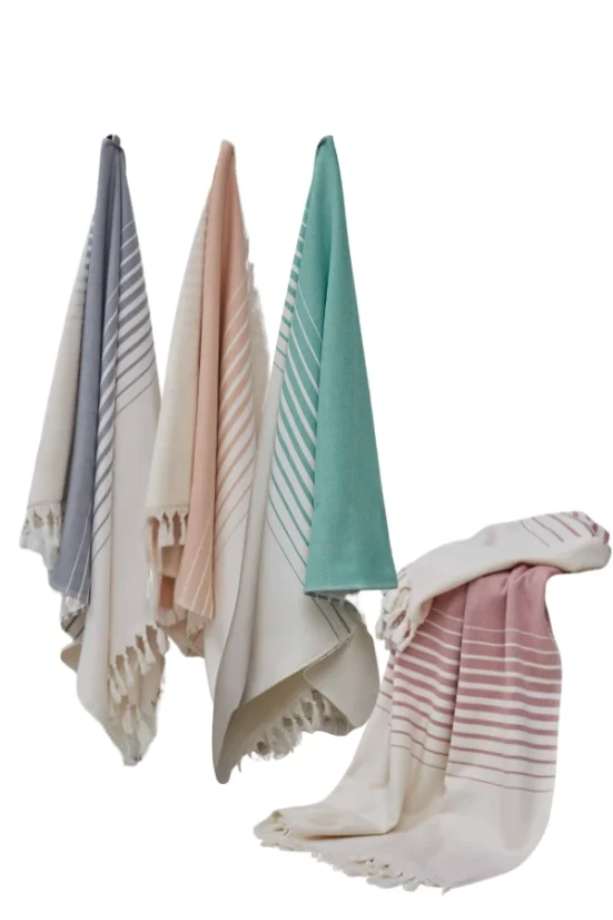 Prosop de plaja KAI 85x150 cm - Culoare: Portocaliu / Orange