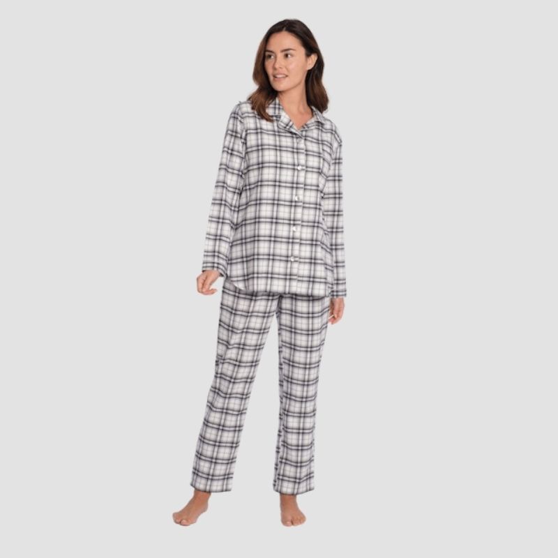 Flanell-Pyjamas für Damen - Art - Herbst / Winter