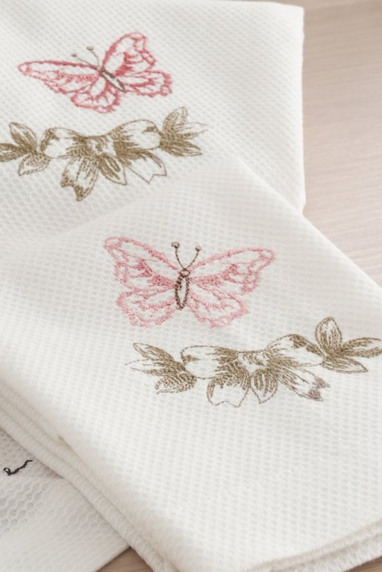Ręczniki kuchenne BUTTERFLY, 3 szt