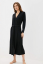 Damenbademantel aus Bambus CHANTAL - Größe: XL, Farbe: Schwarz / Black