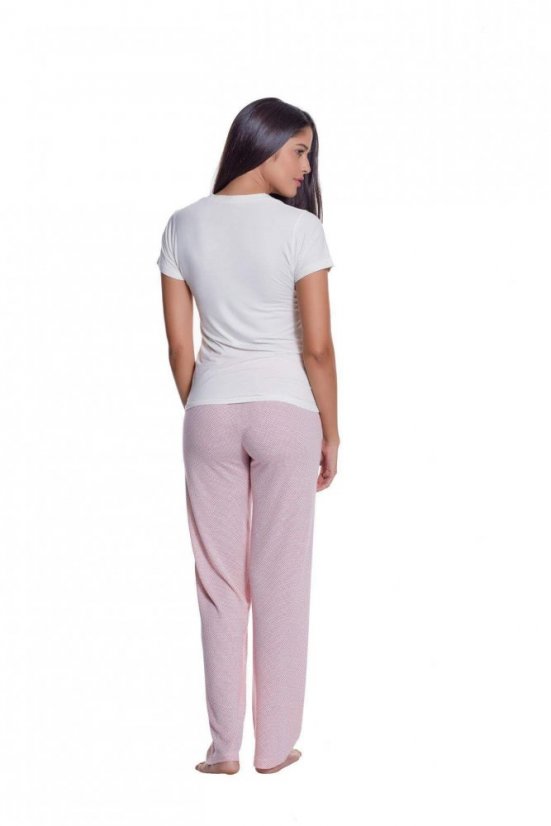 Pijamale pentru femei EMA din bambus - Mărime: XL, Culoare: Roz / Pink