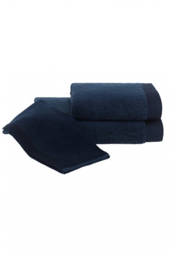 Ręcznik MICRO COTTON 50x100cm - Kolor: Ciemnoniebieski