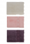 Ręcznik STELLA  50x100cm z koronką - Kolor: Śliwkowy