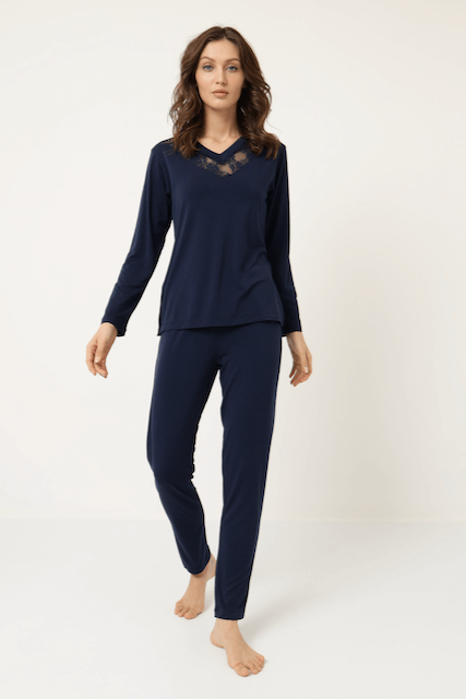 Damenpyjama aus Bambus ALESSA