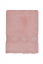 Badetuch STELLA mit Spitze 85x150 cm - Farbe: Pflaume / Plum red