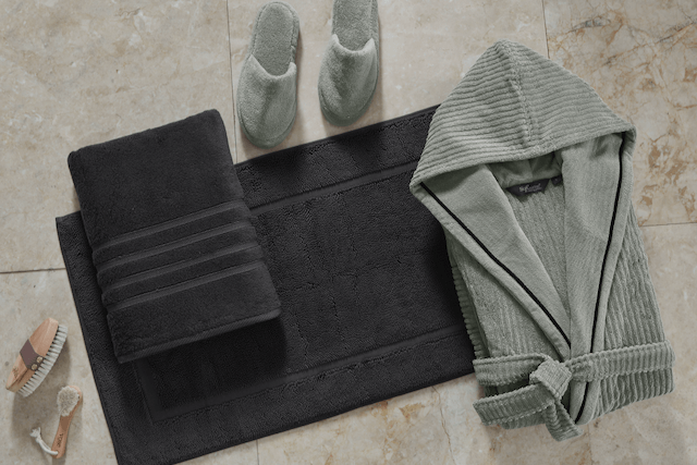 Ręcznik BOHEME 50x100 cm - Kolor: Khaki