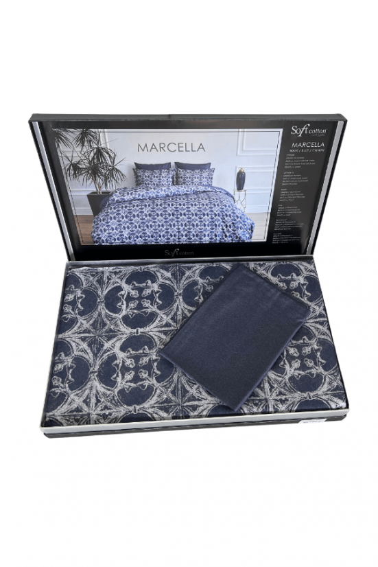 Bettwäsche aus Baumwolle für Doppelbett MARCELLA, 6 St. - Typ: Set für Doppelbett