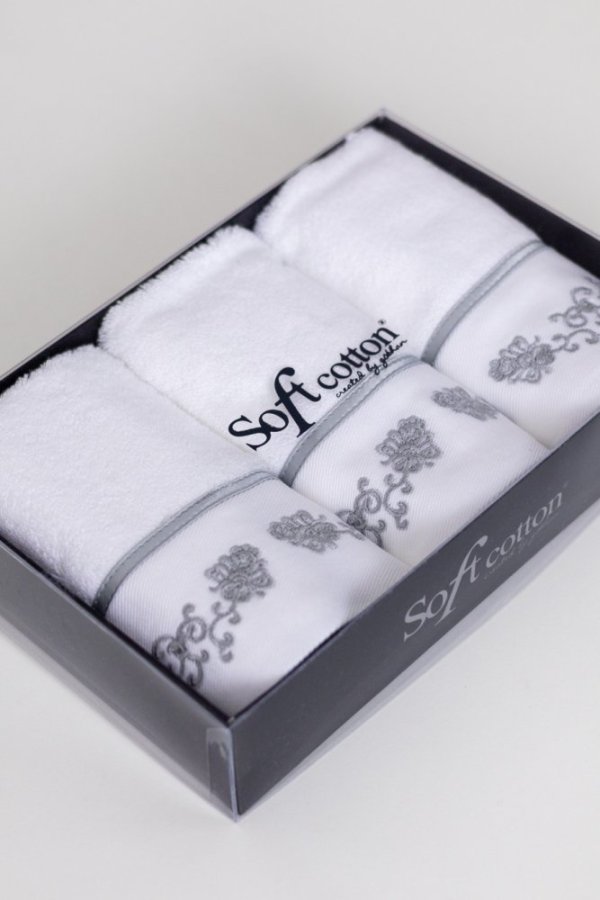 Väikeste rätikute kinkekomplekt DIARA, 3 tk.