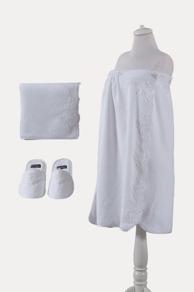 SAUNA-SET LIA für Damen in einer Geschenkverpackung, 3 St.
