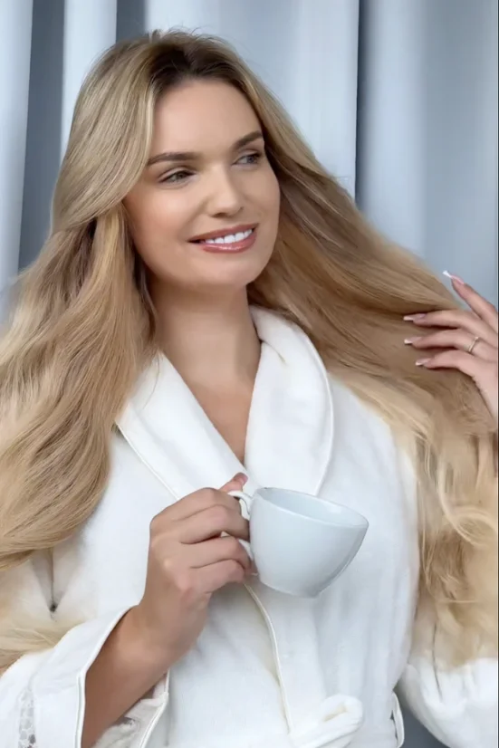 Ženski elegantni kupaonski ogrtač QUEEN u poklon pakiranju