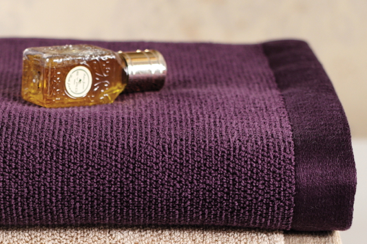 Handtuch LORD 50x100 cm - Farbe: Dunkelviolett / Dark purple