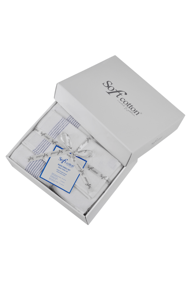 Podarunkowy zestaw ręczników AQUA, 5 szt