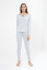 Pijamale pentru femei ELISA - Mărime: XL, Culoare: Albastru deschis / Light blue