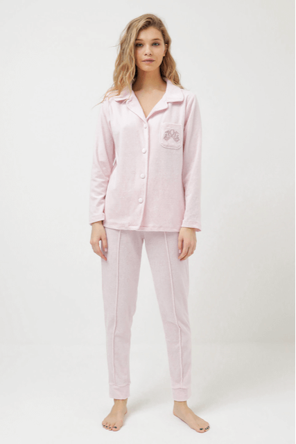 Pijamale pentru femei CARLA - Mărime: M, Culoare: Bordeaux