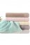 Bambusový ručník BAMBOO 50x100 cm - Barva: Fialová / Šeřík