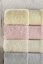 Prosop de modal DELUXE 50x100cm - Culoare: Bej deschis / Light beige