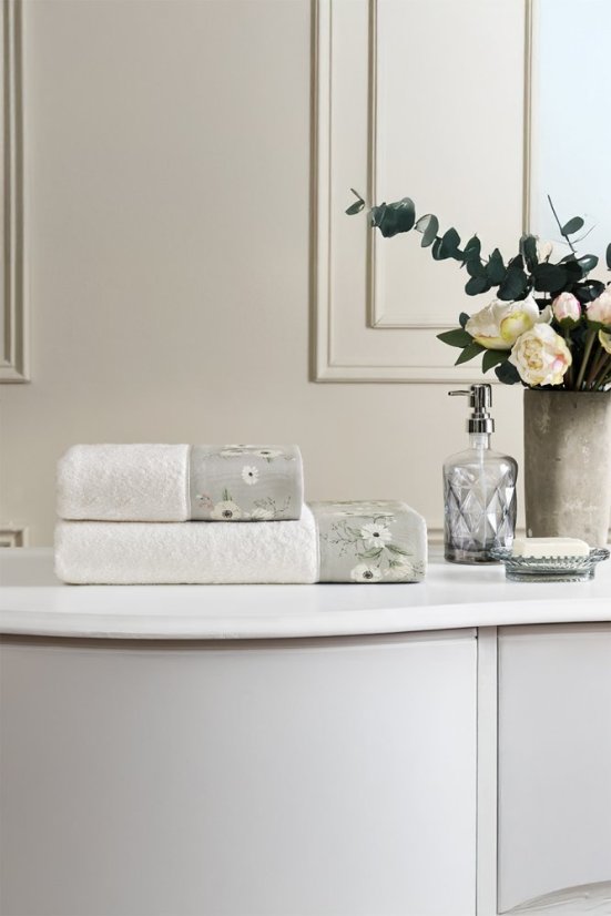 Dāvanu komplekts ar dvieli un vannas dvieli CREMONA, 2 gab.