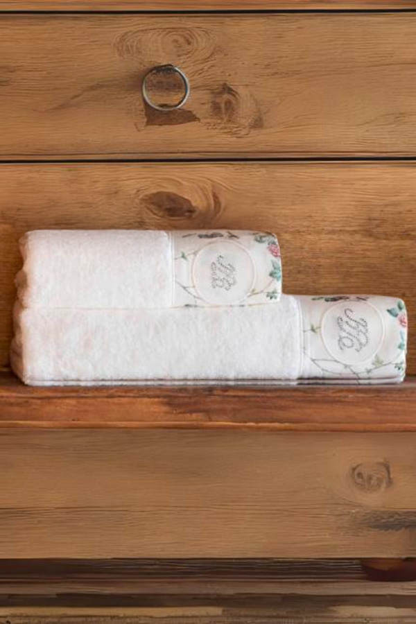 Podarunkowy zestaw ręczników ROSELAND, 2 szt