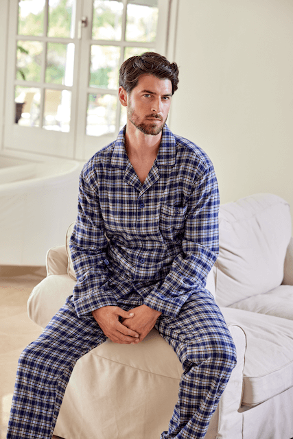 JONATHAN férfi flanel pizsama